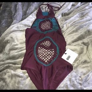 Beach Riot Macrame One Piece